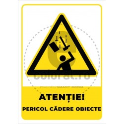 Atentie Pericol Cadere Obiecte