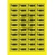 Sticker 400V - Set 40 Bucati (4.2 cm x 2.2 cm / buc.)