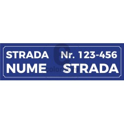 Placuta Strada Numar v1238