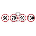 Set Limita de Viteza 50 70 90 130 (41 x 11 cm)