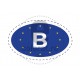 Sticker Indicativ Auto Tara BELGIA B Uniunea Europeana