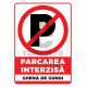 Parcarea Interzisa Ghena de Gunoi