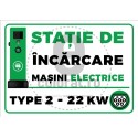 Statie de Incarcare Masini Electrice Type 2 22 KW