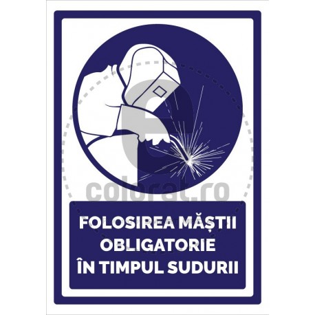Folosirea Mastii Obligatorie in Timpul Sudurii