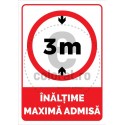 Inaltime Maxima Admisa 3 Metri