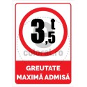 Greutate Maxima Admisa 3.5 Tone