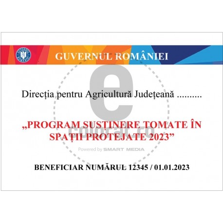 Program Sustinere Tomate ec1653