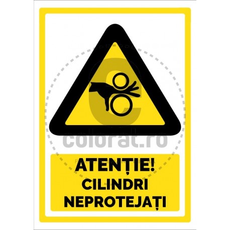 Atentie Cilindrii Neprotejati