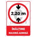 Inaltime Maxima Admisa 2.2 Metri V2 ec1687