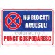 Nu Blocati Accesul Punct Gospodaresc ec1690