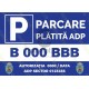 Parcare Platita ADP Nr Auto Autorizatie Nr ADP Sector
