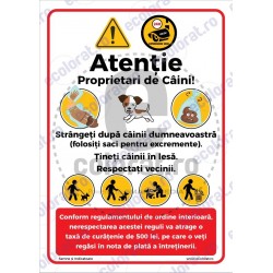 Atentie Proprietari de Caini v1767