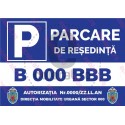 Parcare de Resedinta Numar Auto Autorizatie Nr Data DMU Sector V1773