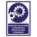 Montare Capace de Protectie dupa Interventie