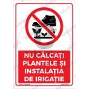 Nu Calcati Plantele Si Instalatia De Irigatie v1783