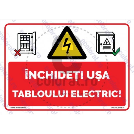 Inchideti Usa Tabloului Electric v1784