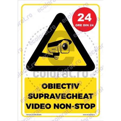 Obiectiv Supravegheat Video Non-Stop Bulina 24 v1824