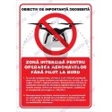 Obiectiv De Importanta Deosebita Zona Interzisa Pentru Operare Aeronave Fara Pilot La Bord Drone v1825