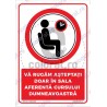Va Rugam Asteptati Doar In Sala Aferenta Cursului Dumneavoastra v1838