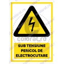 Sub Tensiune Pericol de Electrocutare