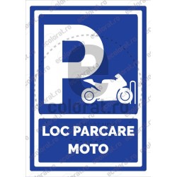 Loc Parcare Moto ec1674