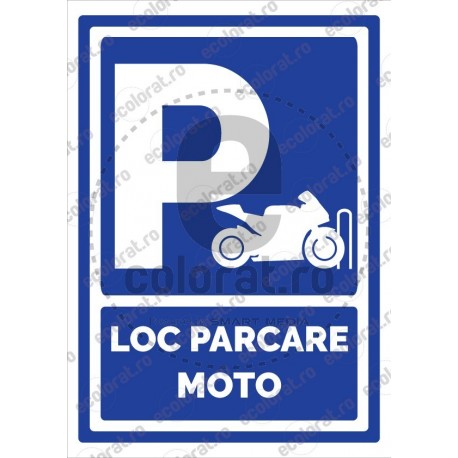 Loc Parcare Moto ec1674