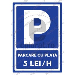Parcare cu Plata 5 Lei H