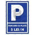 Parcare cu Plata 5 Lei H