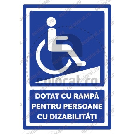 Dotat cu Rampa pentru Persoane cu Dizabilitati
