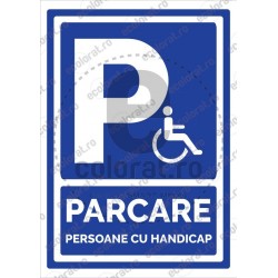 Parcare Persoane cu Handicap
