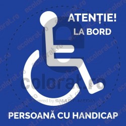 Atentie La Bord Persoana cu Handicap