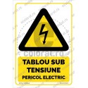 Tablou Sub Tensiune Pericol Electric v1845