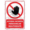 Accesul Interzis Persoanelor Neautorizate v1846