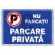 Nu Parcati Parcare Privata v1869