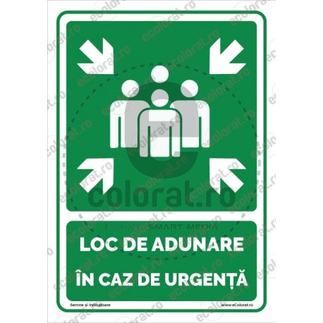 Loc De Adunare In Caz De Urgenta v1850