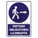 Pietonii Obligatoriu la Dreapta