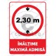 Inaltime Maxima Admisa 2.30 m v1882