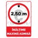 Inaltime Maxima Admisa 2.50 m v1883