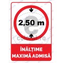Inaltime Maxima Admisa 2.50 m v1883