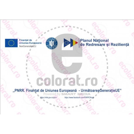 Autocolant PNRR Finantat de Uniunea Europeana UrmatoareaGeneratieUE v1900