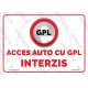 Acces Auto Cu GPL Interzis L v1903