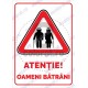 Atentie Oameni Batrani P v1909