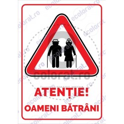 Atentie Oameni Batrani P v1909