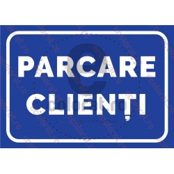 Parcare Clienti Albastru