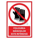 Folosirea Manusilor este Interzisa