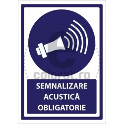 Semnalizare Acustica Obligatorie