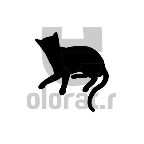 Sticker Decorativ Pisica - 2003