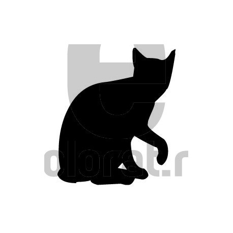 Sticker Decorativ Pisica - 2011