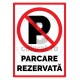 Parcare Rezervata