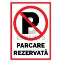 Parcare Rezervata